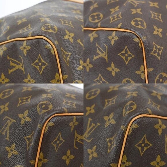 LOUIS VUITTON Keepall Bandouliere 50 2Way Hand Bag Monogram Brown - Picture 16 of 16